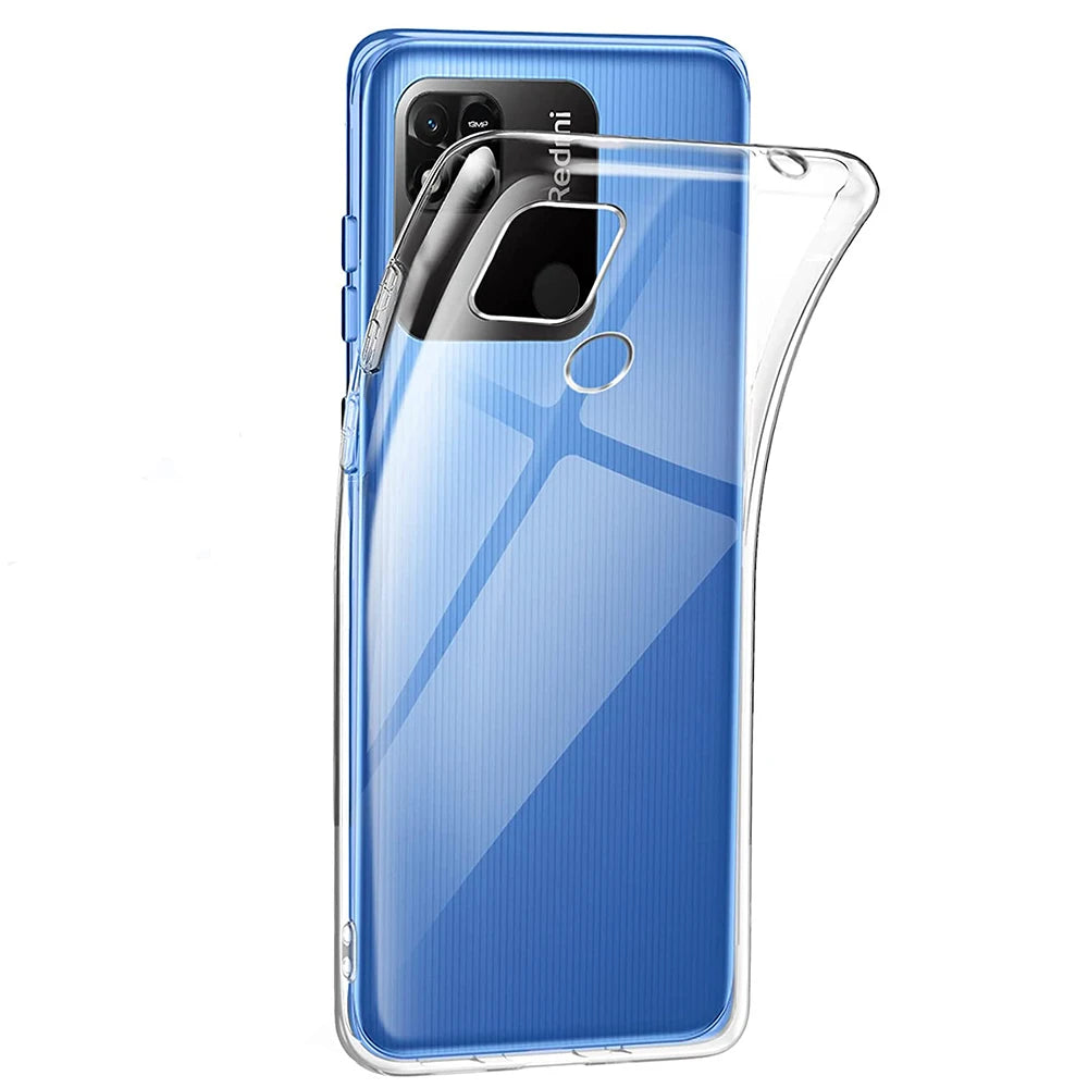 Funda transparente ultrafina de silicona TPU para Xiaomi Poco C40 C50 C51 C55 F3 M2 M3 M4 Pro M5s X3 X4 X5 GT Pro 5G