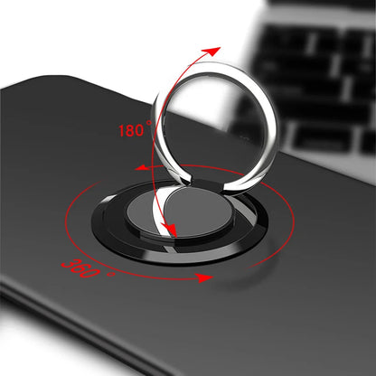 Funda HMD Skyline 6.55" 2024 TA-1600 con anillo soporte – TPU Silicona suave antigolpes