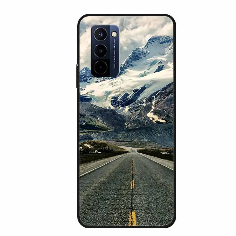 Funda para Wiko 10 – carcasa de silicona TPU suave pintada, antigolpes y protectora 360° (6.75”)