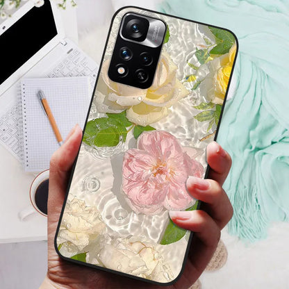 Funda de silicona para Xiaomi Redmi Note 11 Pro Plus 5G – Diseño de león, lobo y animales