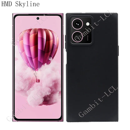 Funda HMD Skyline 6.55" 2024 TA-1600 con anillo soporte – TPU Silicona suave antigolpes