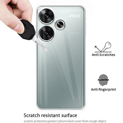 Funda transparente de silicona ultrafina para Xiaomi Poco F6 F5 F4 F3 X6 X5 X4 X3 M6 M5 M4 Pro GT 4G 5G