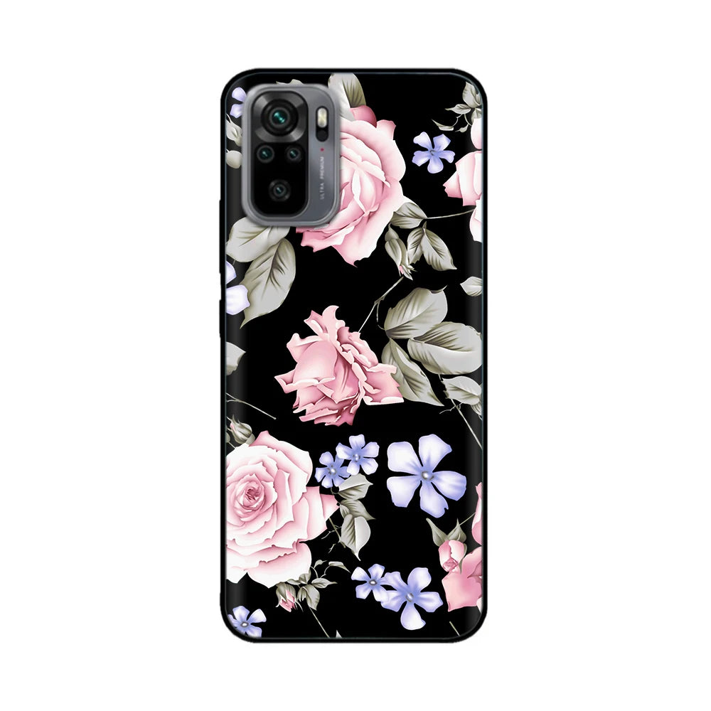 Funda de Silicona Wolf Negra para Poco M5s | Carcasa Suave Antigolpes