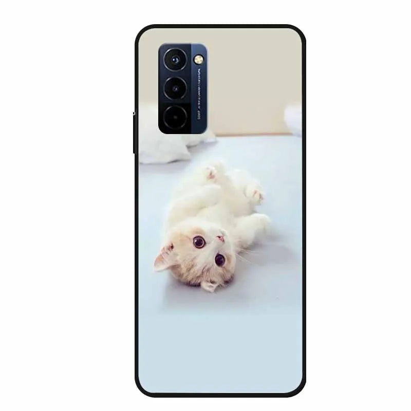 Funda para Wiko 10 – carcasa de silicona TPU suave pintada, antigolpes y protectora 360° (6.75”)