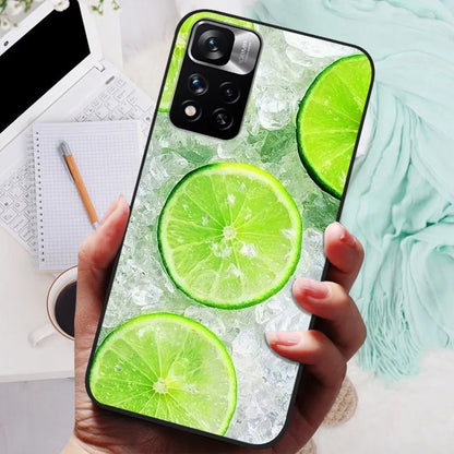 Funda de silicona para Xiaomi Redmi Note 11 Pro Plus 5G – Diseño de león, lobo y animales