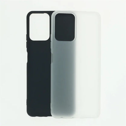 Funda ZTE Blade A72 5G 7540N 6.52 – Carcasa TPU Mate Negra o Transparente Ultrafina