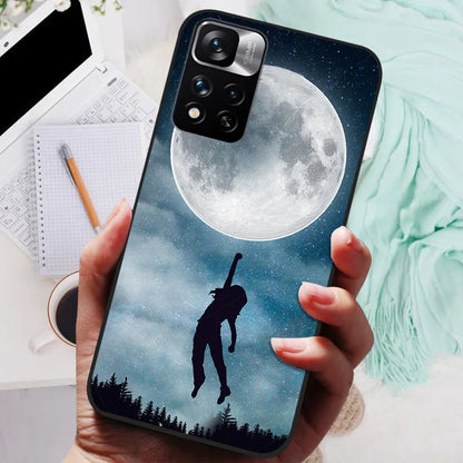 Funda de silicona para Xiaomi Redmi Note 11 Pro Plus 5G – Diseño de león, lobo y animales