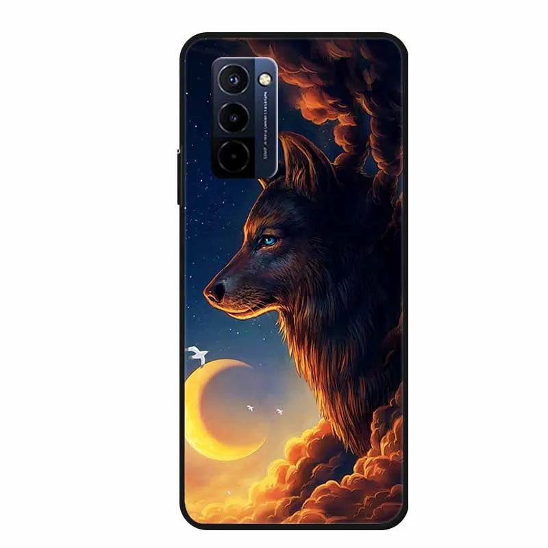 Funda para Wiko 10 – carcasa de silicona TPU suave pintada, antigolpes y protectora 360° (6.75”)