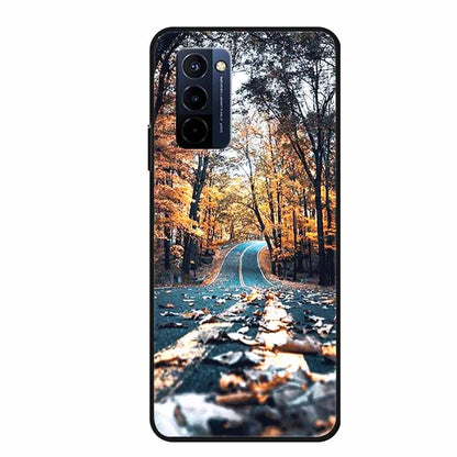 Funda para Wiko 10 – carcasa de silicona TPU suave pintada, antigolpes y protectora 360° (6.75”)