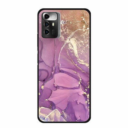 Funda ZTE Blade A72 5G Mármol – Carcasa TPU y silicona suave antigolpes