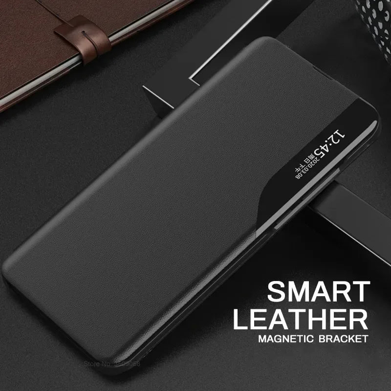 Funda Xiaomi 14T 14 13T Pro 5G – Flip Cover Magnética de Cuero con Soporte