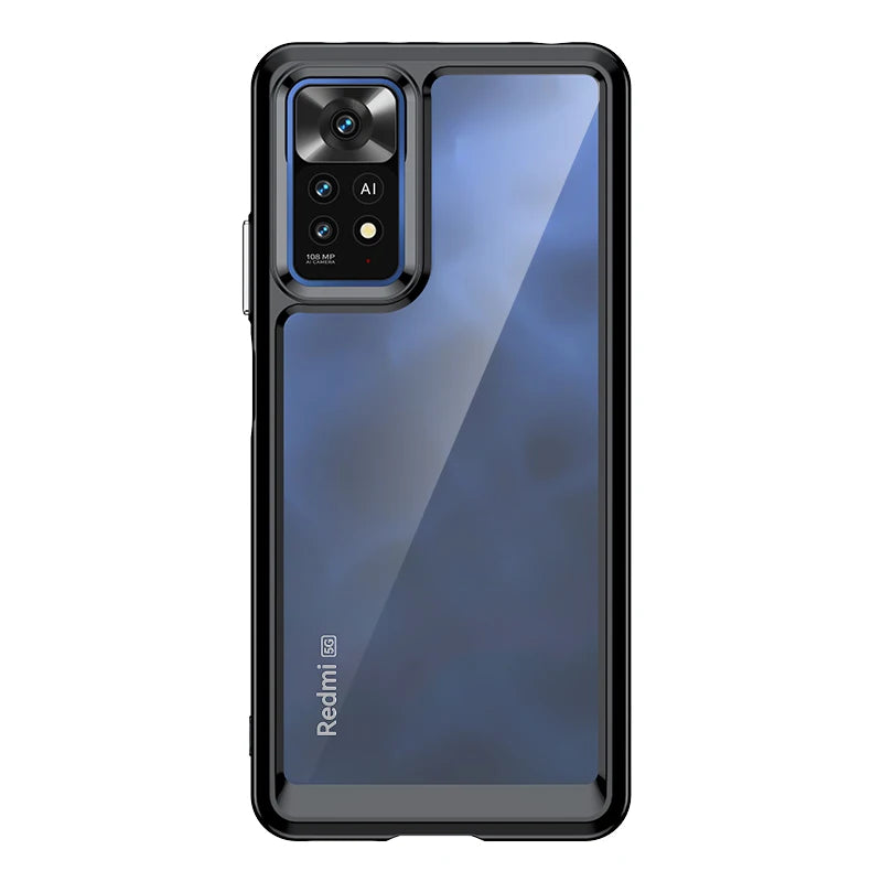 Funda Xiaomi Redmi Note 11 Pro – Carcasa silicona transparente antigolpes TPU