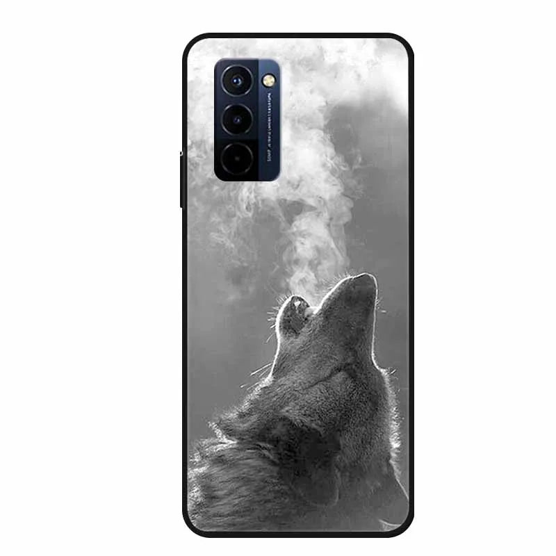 Funda para Wiko 10 – carcasa de silicona TPU suave pintada, antigolpes y protectora 360° (6.75”)
