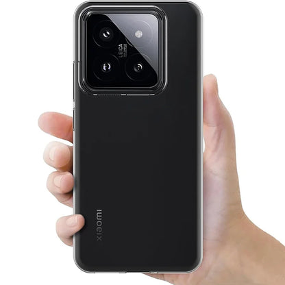 Funda ultrafina transparente para Xiaomi Mi 13, 13T y 14 Pro – Silicona suave