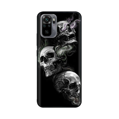 Funda de Silicona Wolf Negra para Poco M5s | Carcasa Suave Antigolpes