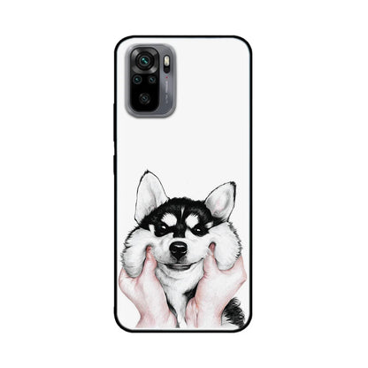 Funda de Silicona Wolf Negra para Poco M5s | Carcasa Suave Antigolpes