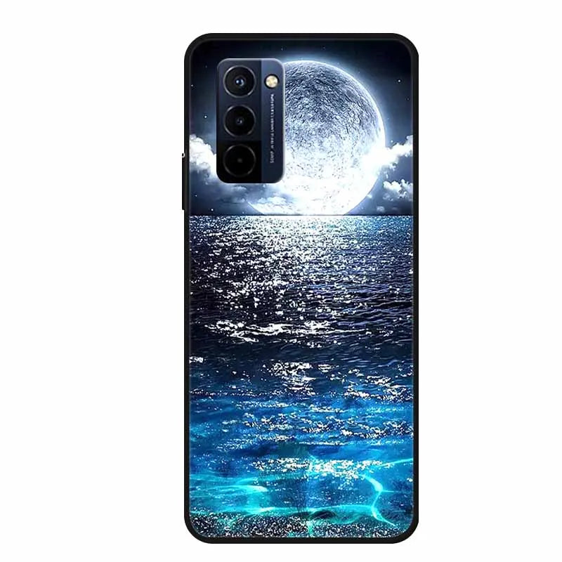 Funda para Wiko 10 – carcasa de silicona TPU suave pintada, antigolpes y protectora 360° (6.75”)
