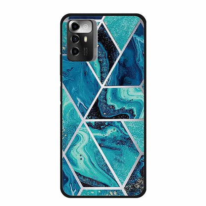 Funda ZTE Blade A72 5G Mármol – Carcasa TPU y silicona suave antigolpes