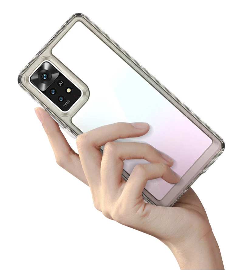 Funda Xiaomi Redmi Note 11 Pro – Carcasa silicona transparente antigolpes TPU