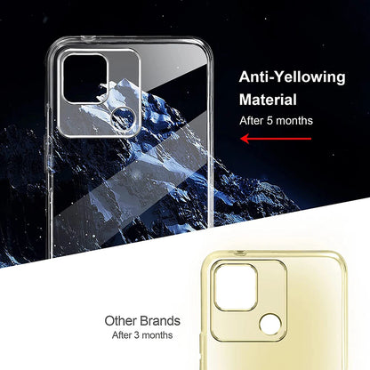 Funda transparente ultrafina de silicona TPU para Xiaomi Poco C40 C50 C51 C55 F3 M2 M3 M4 Pro M5s X3 X4 X5 GT Pro 5G