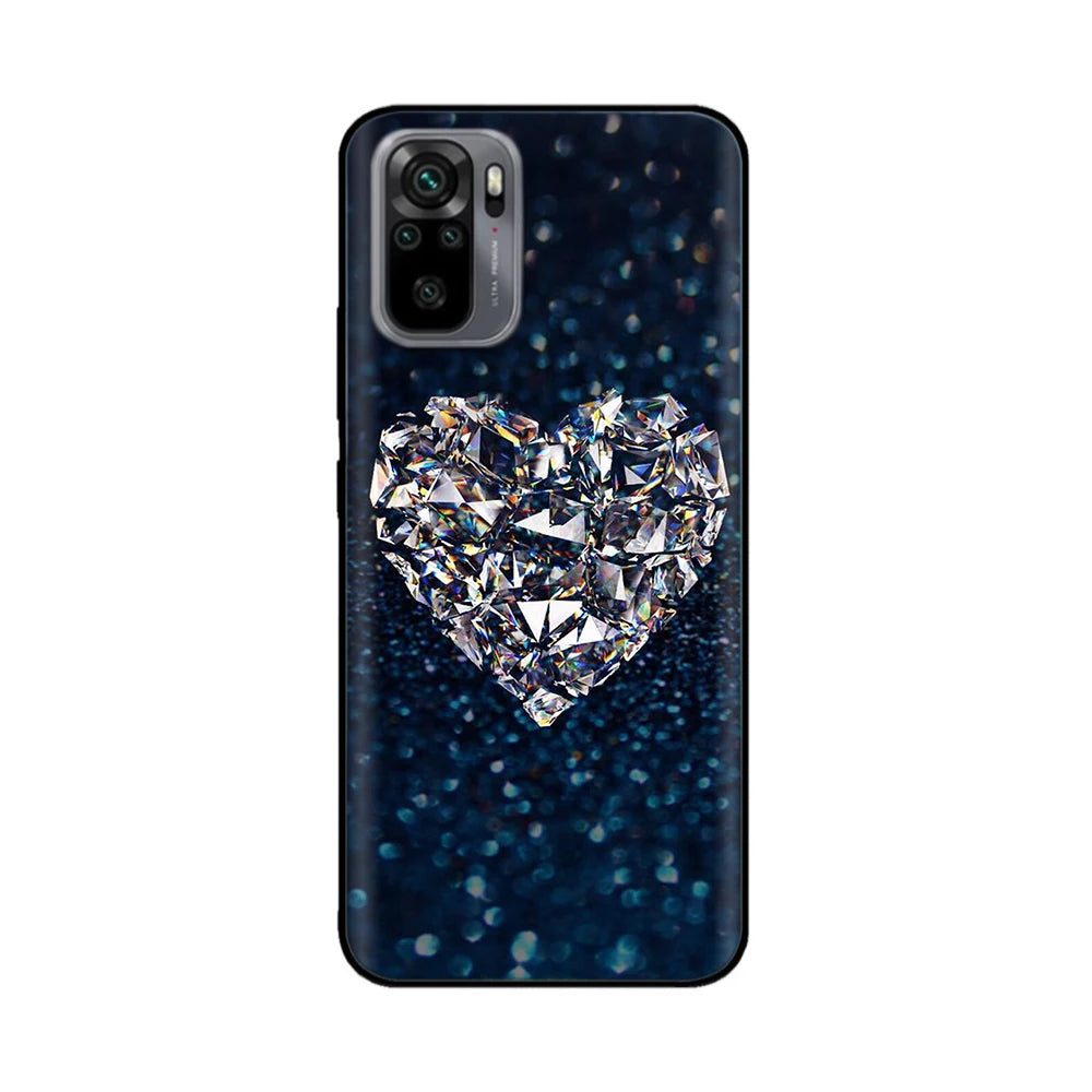 Funda de Silicona Wolf Negra para Poco M5s | Carcasa Suave Antigolpes