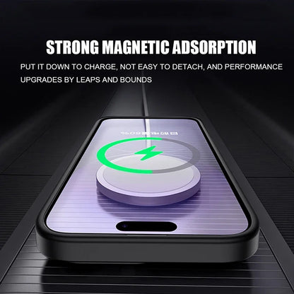 Funda Translúcida Original para iPhone 17-11 Pro Max – Compatible MagSafe, carga magnética y protección lente