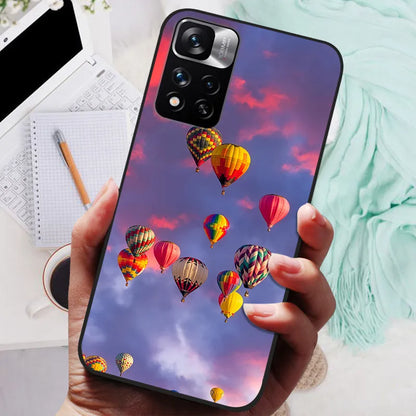 Funda de silicona para Xiaomi Redmi Note 11 Pro Plus 5G – Diseño de león, lobo y animales