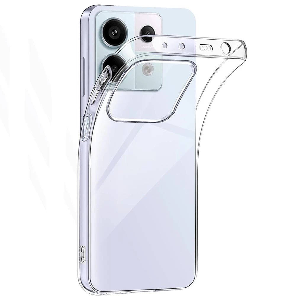 Funda ultrafina transparente para Xiaomi Redmi Note 13 Pro Plus – Silicona suave