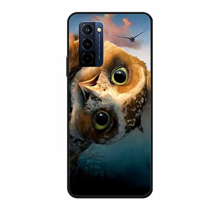 Funda para Wiko 10 – carcasa de silicona TPU suave pintada, antigolpes y protectora 360° (6.75”)