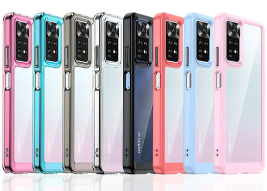 Funda Xiaomi Redmi Note 11 Pro – Carcasa silicona transparente antigolpes TPU
