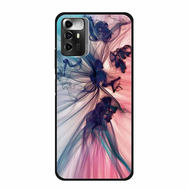 Funda ZTE Blade A72 5G Mármol – Carcasa TPU y silicona suave antigolpes