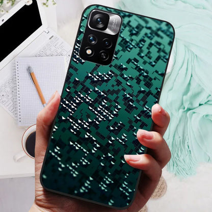 Funda de silicona para Xiaomi Redmi Note 11 Pro Plus 5G – Diseño de león, lobo y animales
