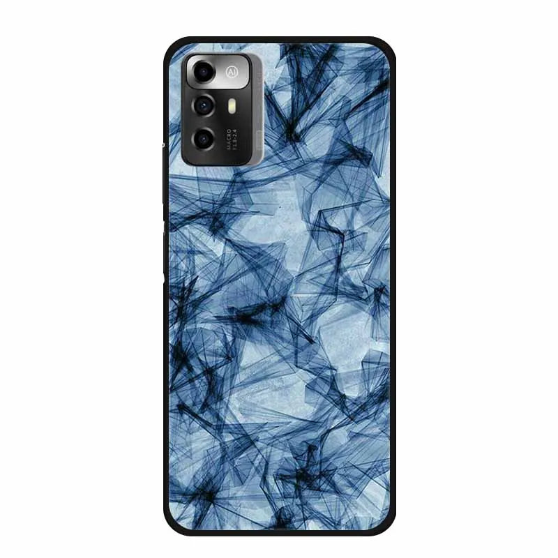 Funda ZTE Blade A72 5G Mármol – Carcasa TPU y silicona suave antigolpes