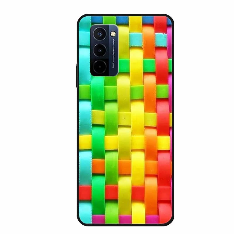 Funda para Wiko 10 – carcasa de silicona TPU suave pintada, antigolpes y protectora 360° (6.75”)