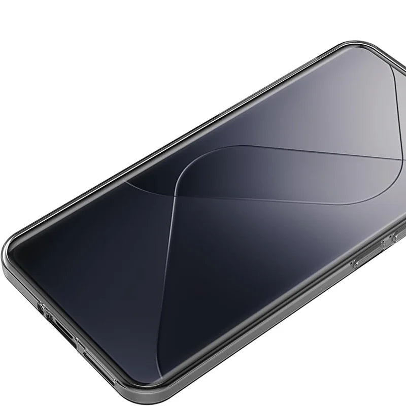 Funda Silicona Ultra Delgada Transparente para Xiaomi Mi 13 13T 14 Pro