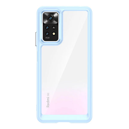 Funda de Silicona Transparente Luxury para Redmi Note 11 Pro | TPU Antigolpes
