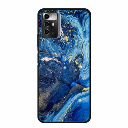 Funda ZTE Blade A72 5G Mármol – Carcasa TPU y silicona suave antigolpes