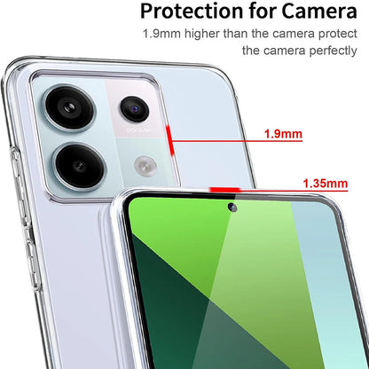 Funda Transparente de Silicona Ultra Delgada para Redmi Note 13 Pro Plus / Pro+ 4G 5G