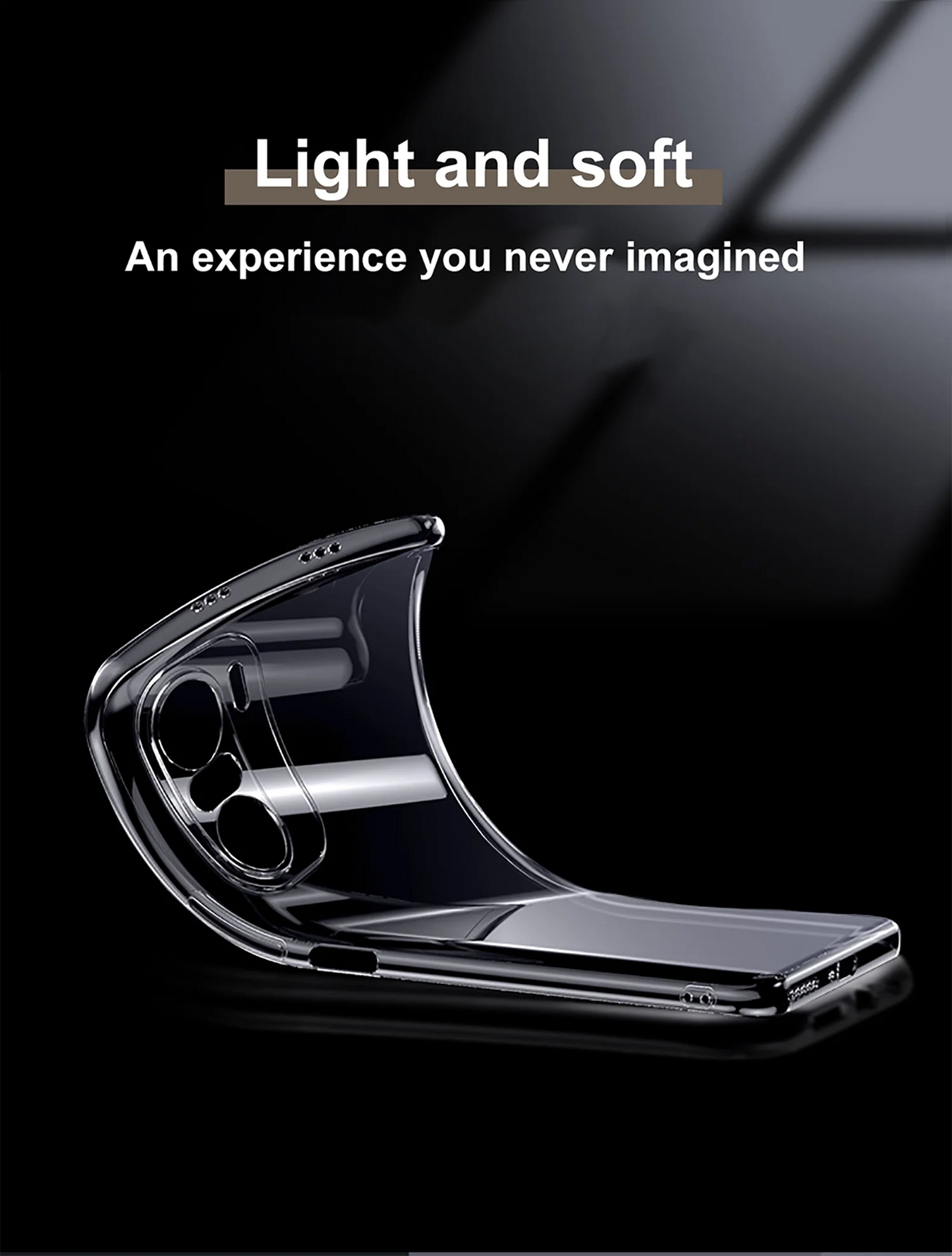 Funda ultradelgada transparente Xiaomi Poco – TPU suave y resistente a golpes