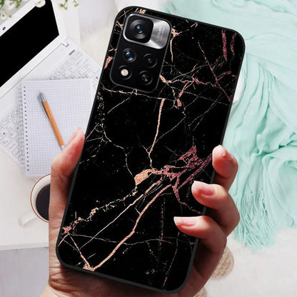 Funda de silicona para Xiaomi Redmi Note 11 Pro Plus 5G – Diseño de león, lobo y animales