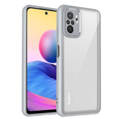 Funda transparente mate antigolpes para Xiaomi Poco M5s – Protección de cámara y pantalla