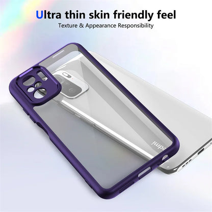 Funda transparente mate antigolpes para Xiaomi Poco M5s – Protección de cámara y pantalla