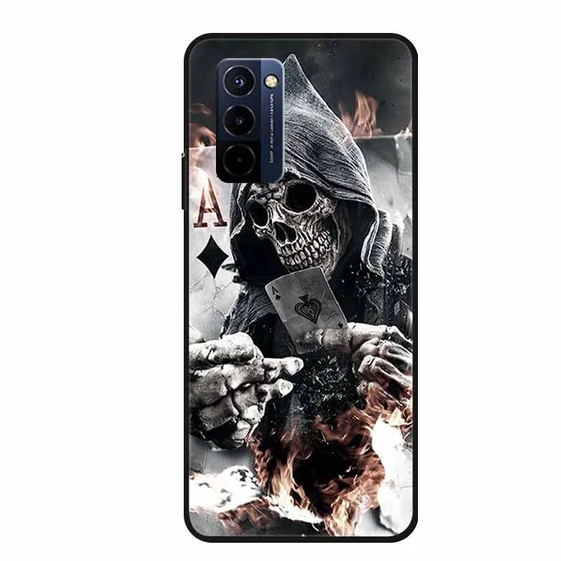 Funda para Wiko 10 – carcasa de silicona TPU suave pintada, antigolpes y protectora 360° (6.75”)