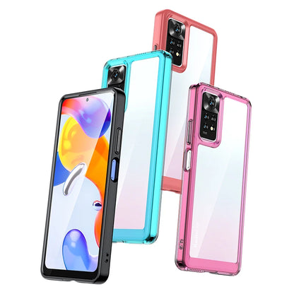 Funda Xiaomi Redmi Note 11 Pro – Carcasa silicona transparente antigolpes TPU