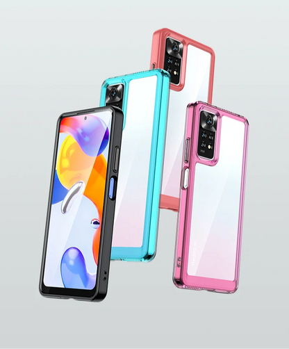 Funda Xiaomi Redmi Note 11 Pro – Carcasa silicona transparente antigolpes TPU