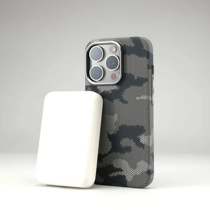 Funda MagSafe Camuflaje Graffiti para iPhone 16, 15, 14, 13 Pro Max – Carcasa dura antigolpes