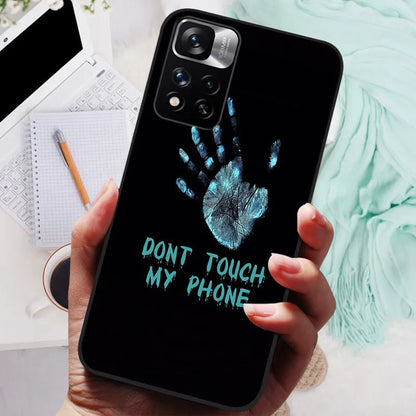 Funda de silicona para Xiaomi Redmi Note 11 Pro Plus 5G – Diseño de león, lobo y animales