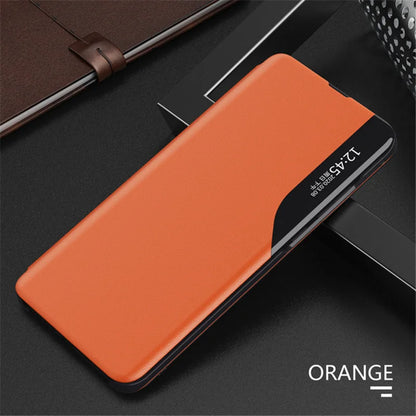 Funda Smart Flip View con Ventana para Honor 20S – Carcasa de Cuero Magnética con Función Inteligente