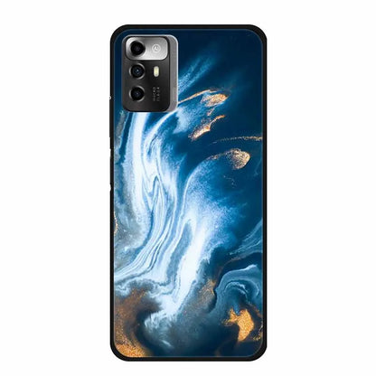 Funda ZTE Blade A72 5G Mármol – Carcasa TPU y silicona suave antigolpes