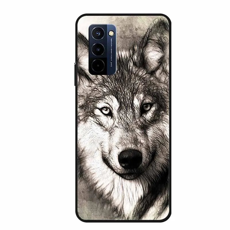 Funda para Wiko 10 – carcasa de silicona TPU suave pintada, antigolpes y protectora 360° (6.75”)